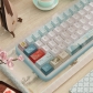 Dreaming Back to Dunhuang 104+34 / 54 Cherry Profile Keycap Set Cherry MX PBT Dye-subbed for Mechanical Gaming Keyboard